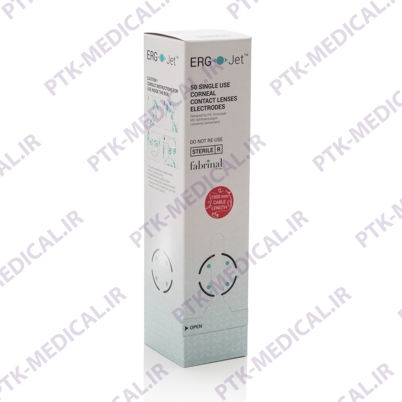 الکترود تماسی چشمیERG-Jet - پیشرو تجهیز کوثر